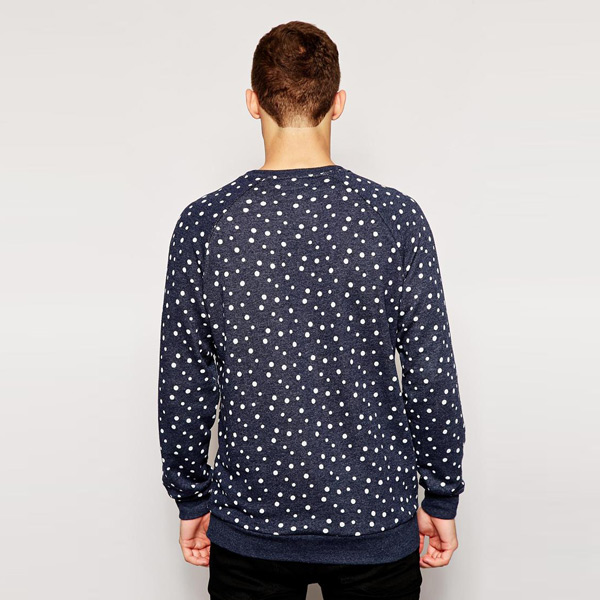 Men hoodies dotted