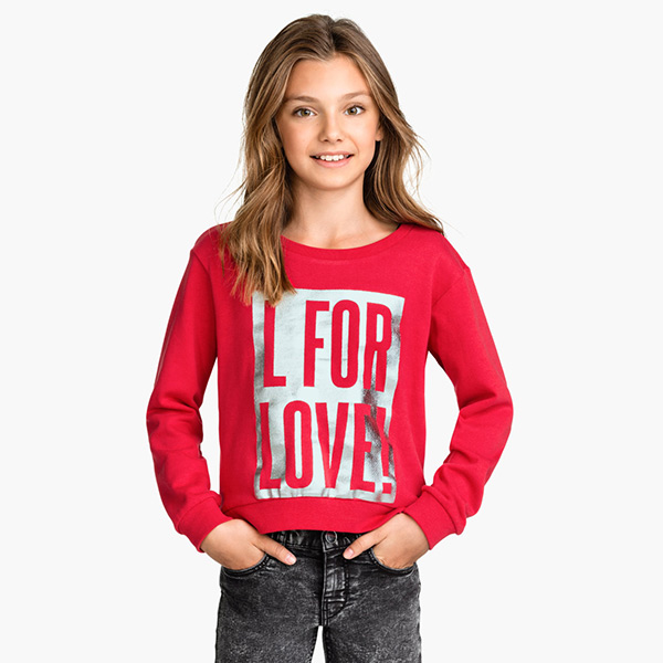 Kids tops for love